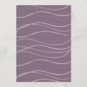 Invitation Première Communion - Ichthys Poisson Violet Modern (Dos)
