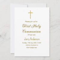 Première communion sacrée catholique simple QR min