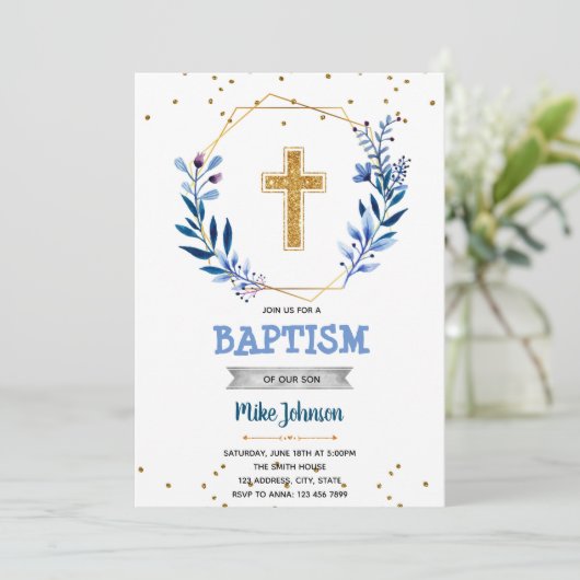 Invitation première communion sainte (Debout devant)