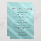 Invitation Première communion sainte (Devant / Derrière)