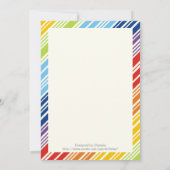 Invitation Première Communion Sainte / Baptême / Confirmation (Dos)