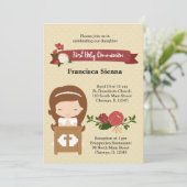 Invitation Première Communion sainte * choisir la couleur arr (Debout devant)