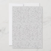 Invitation Première communion sainte de la poussière d'étoile (Dos)