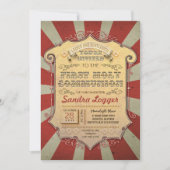 Invitation Première communion sainte du carrousel (Devant)