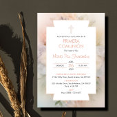 Invitation Première communion Saumon de la première communion