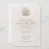Invitation Première communionCalice Hostie Roses blanches de (Dos)