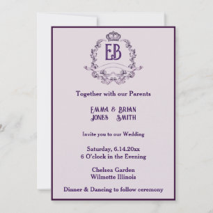 Invitation Première crête royale