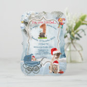 Invitation Première fête d'anniversaire (Debout devant)