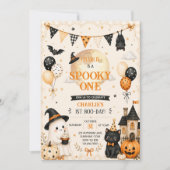 Invitation Première fête d'anniversaire Spooky One (Devant)