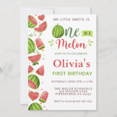 Invitation Première fête de la pastèque (Devant)