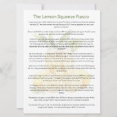 Invitation Première Fête des mariées Spritz gauche droite Car (Devant)