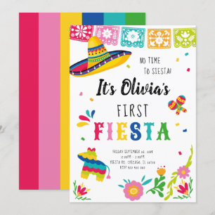 Invitation Première Fiesta, Pas le temps de faire la sieste