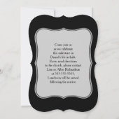 Invitation Première image de communion de photo personnalisée (Dos)