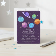 Première orbite autour du soleil 1er anniversaire 