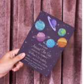 Invitation Première orbite autour du soleil 1er anniversaire 