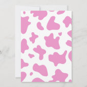 Invitation Première Rodéo 1ère fête Anniversaire (Dos)