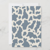 Invitation Première Rodéo Cowboy Fête d'anniversaire Invitati (Dos)