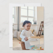 Invitation Première Rodéo Cowboy Fête d'anniversaire Invitati (Dos)