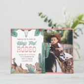 Invitation Première Rodeo Western Cowgirl Sud-Ouest  (Debout devant)