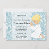 Invitation Première sainte communion (Devant)