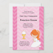 Invitation Première sainte communion (Devant)