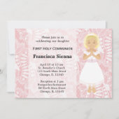 Invitation Première sainte communion (Devant)