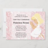 Invitation Première sainte communion (Devant)