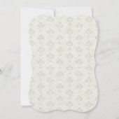 Invitation Première Sainte Communion Angel Blanche Dentelle I (Dos)