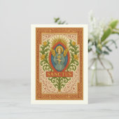 Invitation Première Sainte Communion Angel Sanctus (Debout devant)