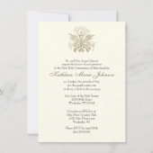 Invitation Première Sainte Communion Angel Sanctus (Dos)