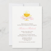 Invitation Première sainte communion des filles (Devant)