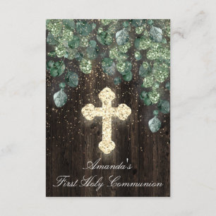Invitation Première Sainte Communion Événement Chrétien Croi