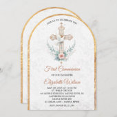 Invitation Première sainte communion Neutralité genre (Devant / Derrière)