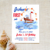 Première vente marine marine 1ère fête d'anniversa