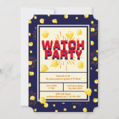 Invitation Première Watch Party - Firework Popcorn (Devant)