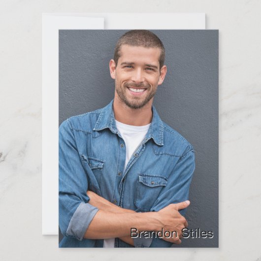 Invitation Prenez 2 hollywoodiens Talent Promo Comp Card (Devant)