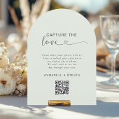 Invitation Prenez l'amour ! Mariage QR personnalisé