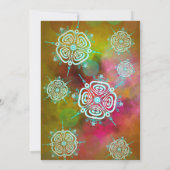 Invitation Prenez mon coeur (Dos)