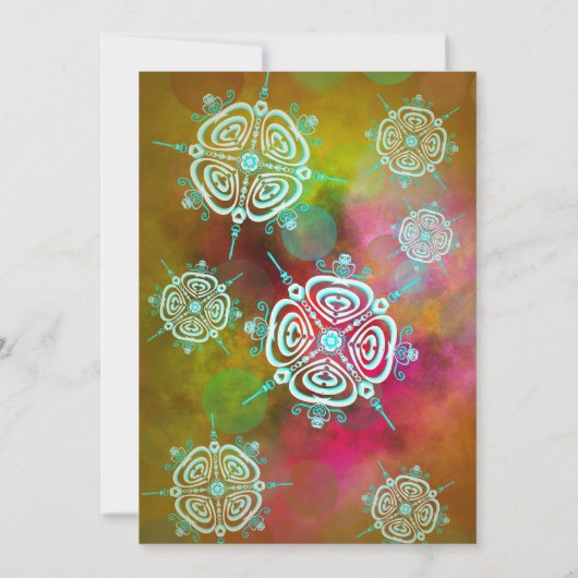 Invitation Prenez mon coeur (Dos)