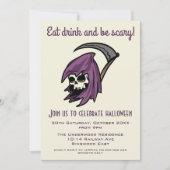 INVITATION PRENEZ UN VERRE ET FAITES PEUR (Devant)