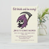 INVITATION PRENEZ UN VERRE ET FAITES PEUR (Debout devant)