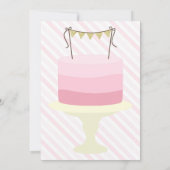 Invitation Prenez votre gâteau et mangez-le deux fois (Dos)