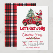 Invitation Prenons l'Invitation Jolly Christmas Party (Devant / Derrière)