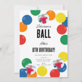 Invitation Prenons un thème de fête Anniversaire de enfant de (Devant)