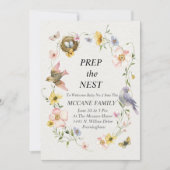 Invitation Préparez Le Nid : Une Fête Pour Le Nouvel Arrivée (Devant)