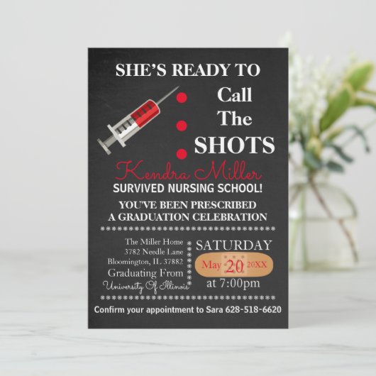 Invitation Préparez pour appeler l'invitation d'obtention du (Debout devant)