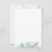 Invitation Préparez vos valises Annonce de sauvegarde de la d (Dos)