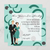 Invitation Préparez Votre Martinis ! (Devant / Derrière)