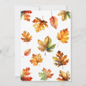 Invitation Préparez-vous à tomber dans l'amour Baby shower de (Dos)