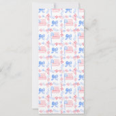 Invitation Preppy 4 juillet (Dos)